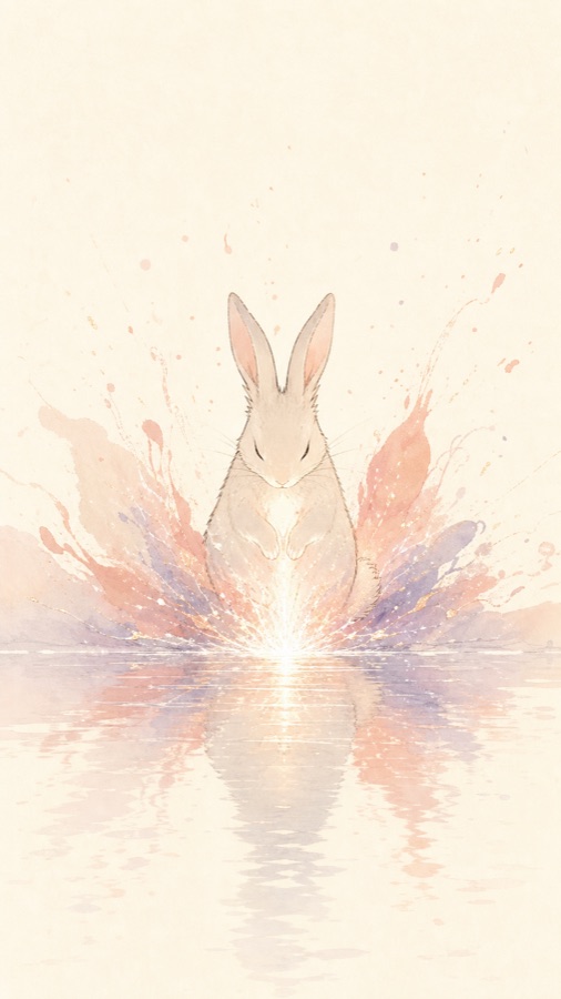 丙子（ひのえね）の日柱イラスト