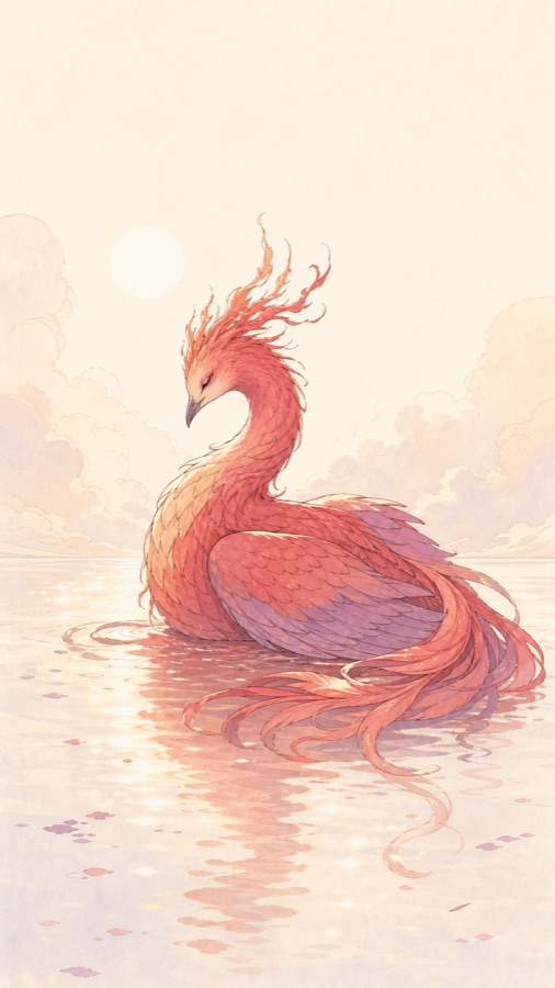 丙申（ひのえさる）の日柱イラスト